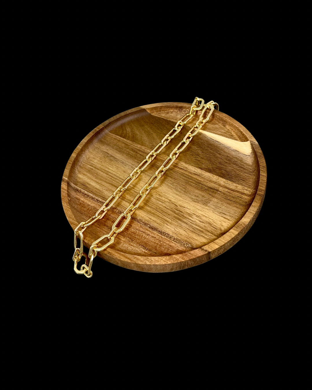 Bold Paperclip Chain Magnetic Necklace- 2 Lengths