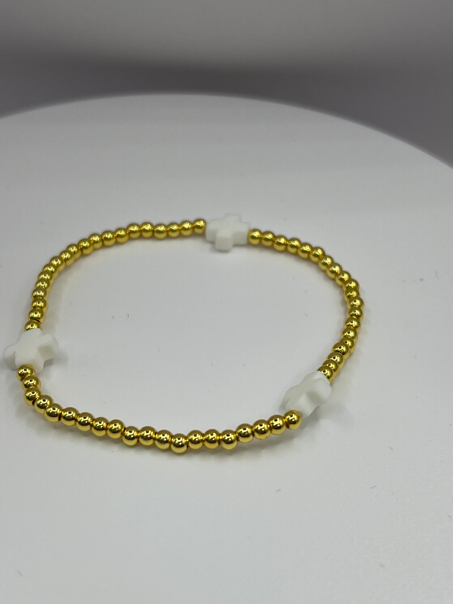 GOLD BEAD BRACELETS