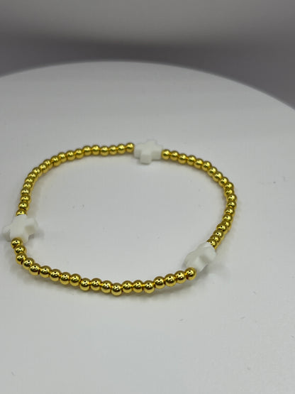 GOLD BEAD BRACELETS