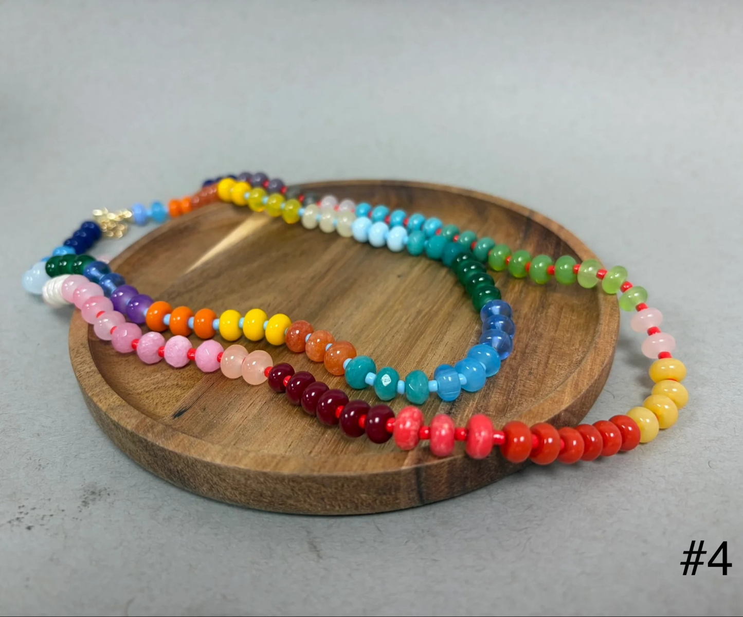 Multi Colored Bead Necklace Set (multiple options!!)