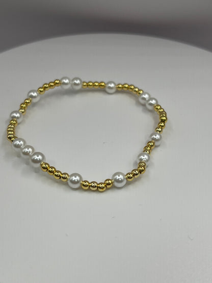 GOLD BEAD BRACELETS