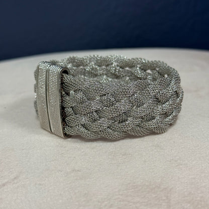 Thick Braided Bracelet Magnetic (3 Colors)