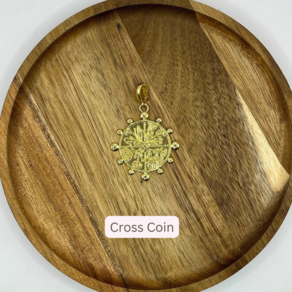 Circle & Coin Charms- Multiple Styles