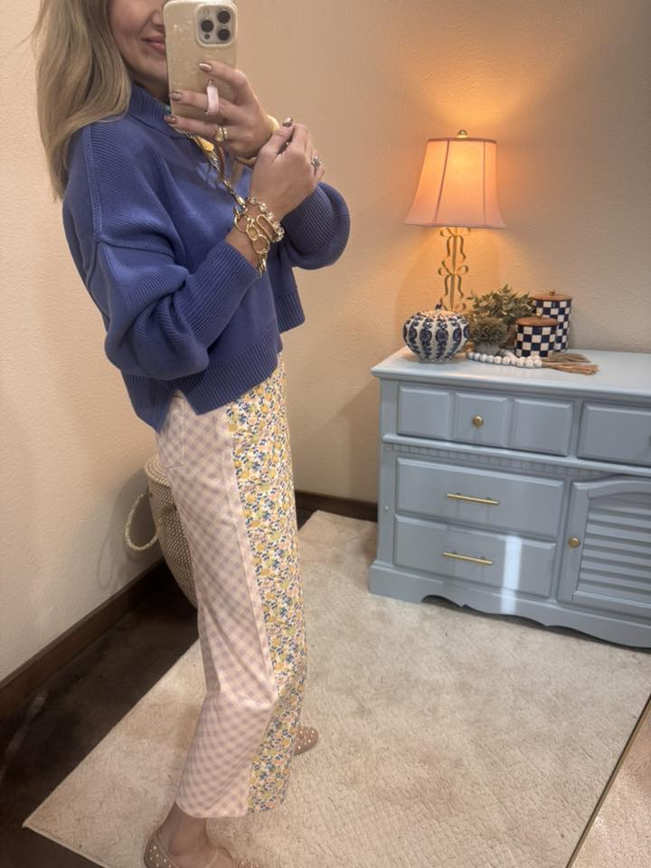 Marlin Crop Mock Neck