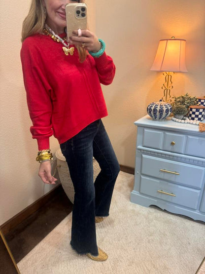Dark Wash Bootcut Jeans