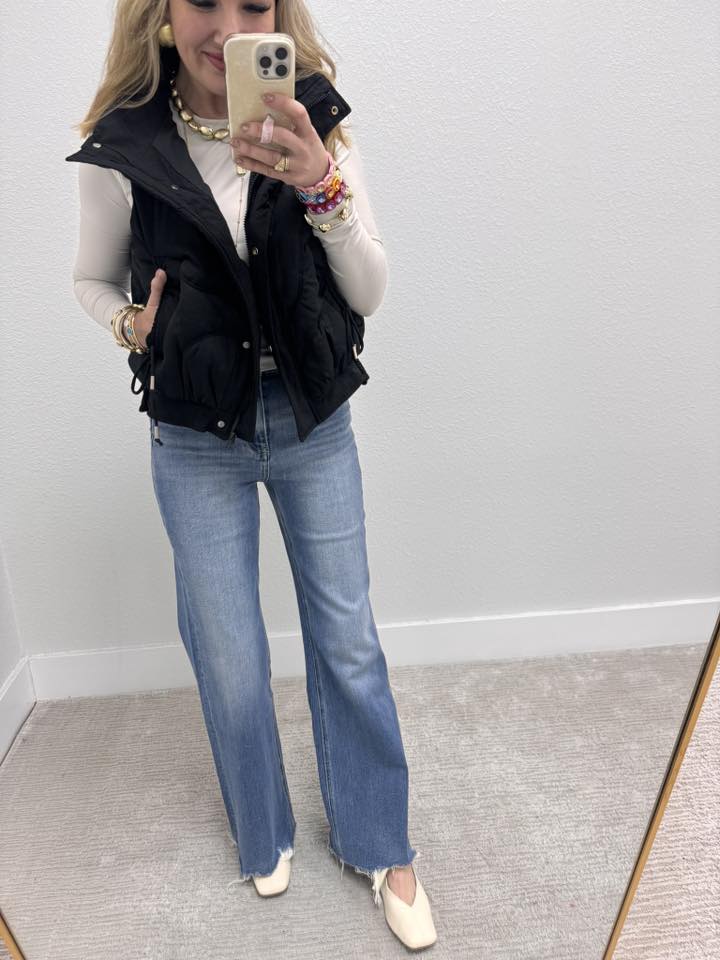 Bone Brushed Microfiber Long Sleeve Round Neck Tee