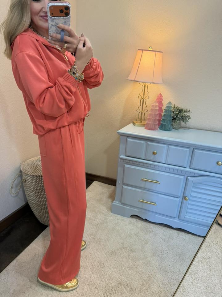 Coral Scuba Gold Zip Two Piece Set