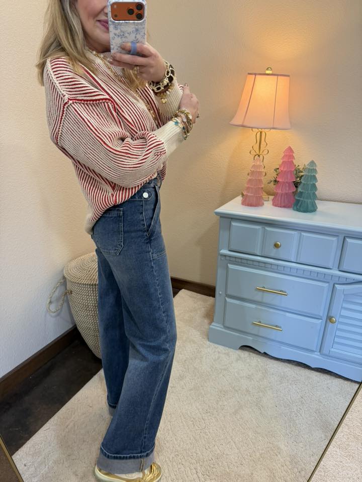 KanCan Cuff Trouser Jeans