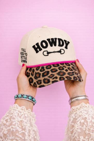 "Howdy" Tan Hat