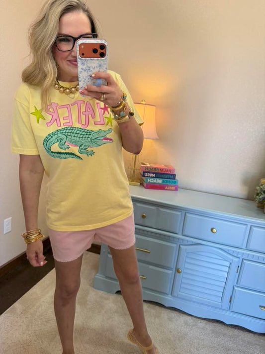 After While Crocodile Graphic Tee