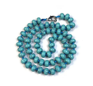 Natural Stone Bead Necklaces (5 colors!)