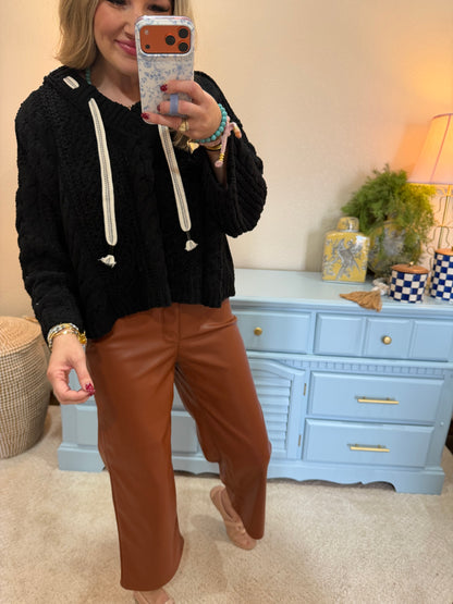 Judy Blue Spice Tummy Control Faux Leather Pants