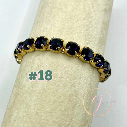 Luxe Crystal Stretchy Bracelet- 23 Colors!!!!