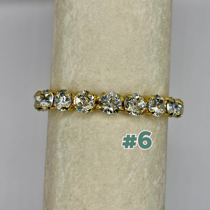 Luxe Crystal Stretchy Bracelet- 12 Colors