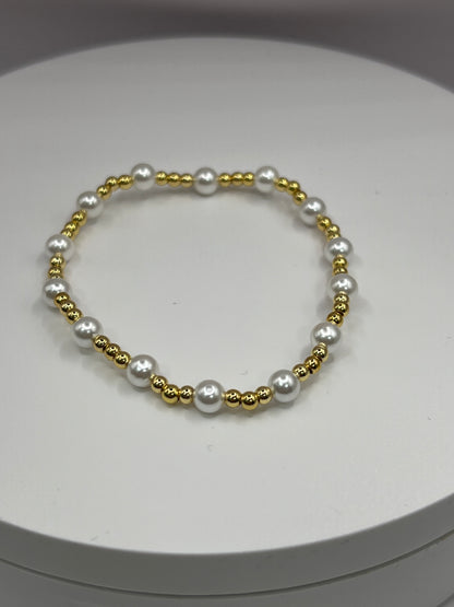 GOLD BEAD BRACELETS