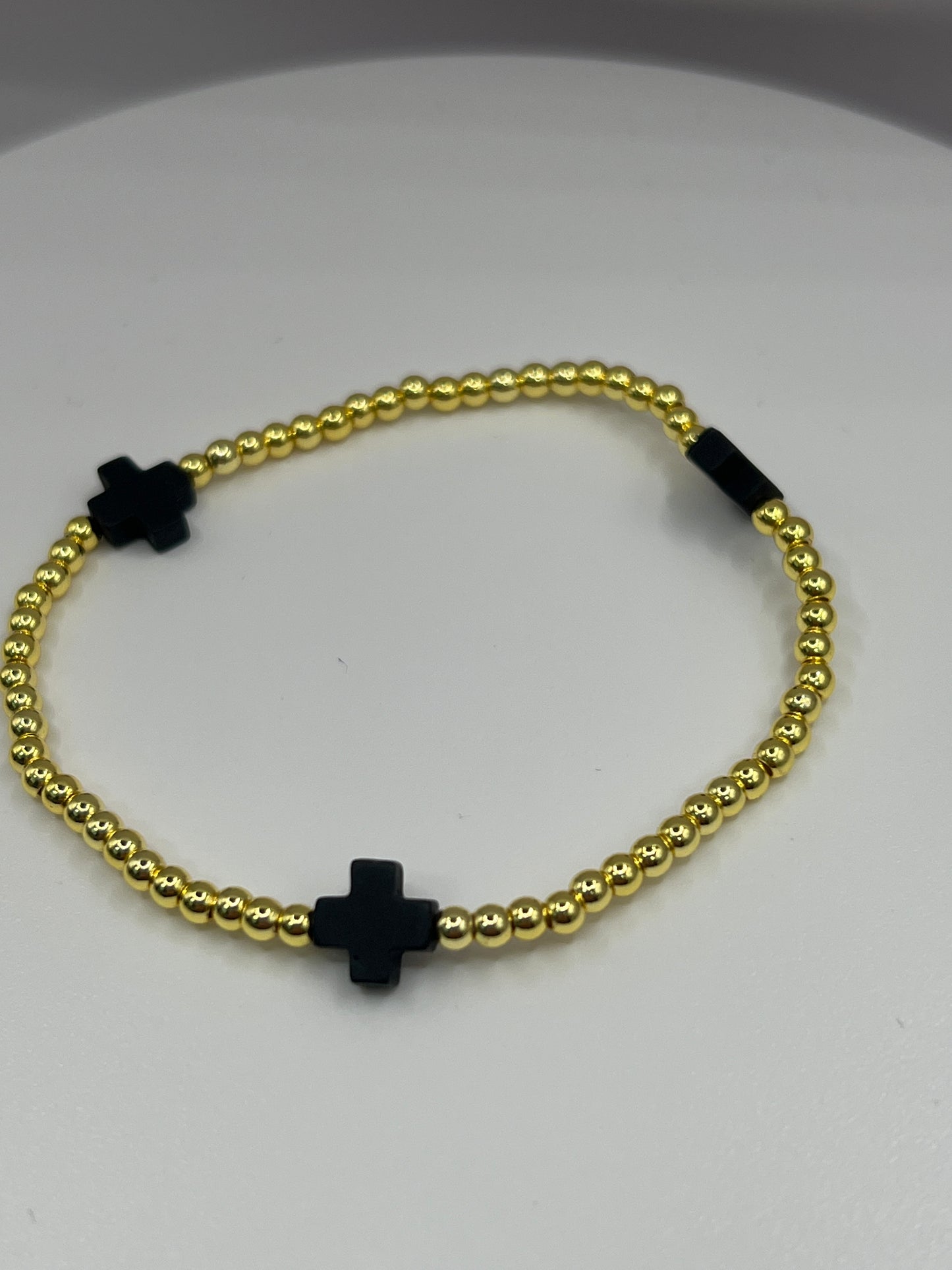 GOLD BEAD BRACELETS