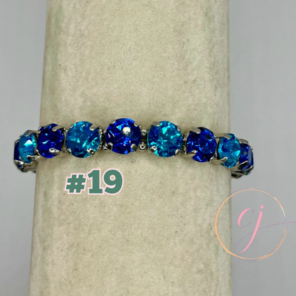Luxe Crystal Stretchy Bracelet- 23 Colors!!!!