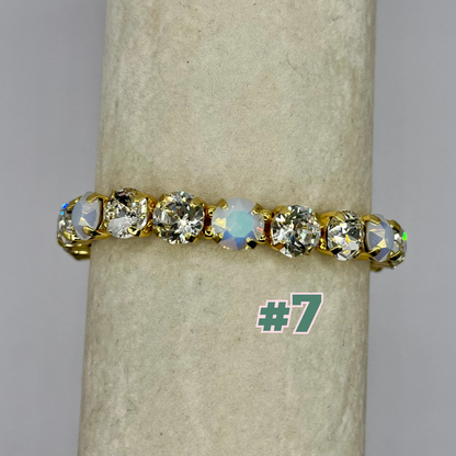 Luxe Crystal Stretchy Bracelet- 12 Colors
