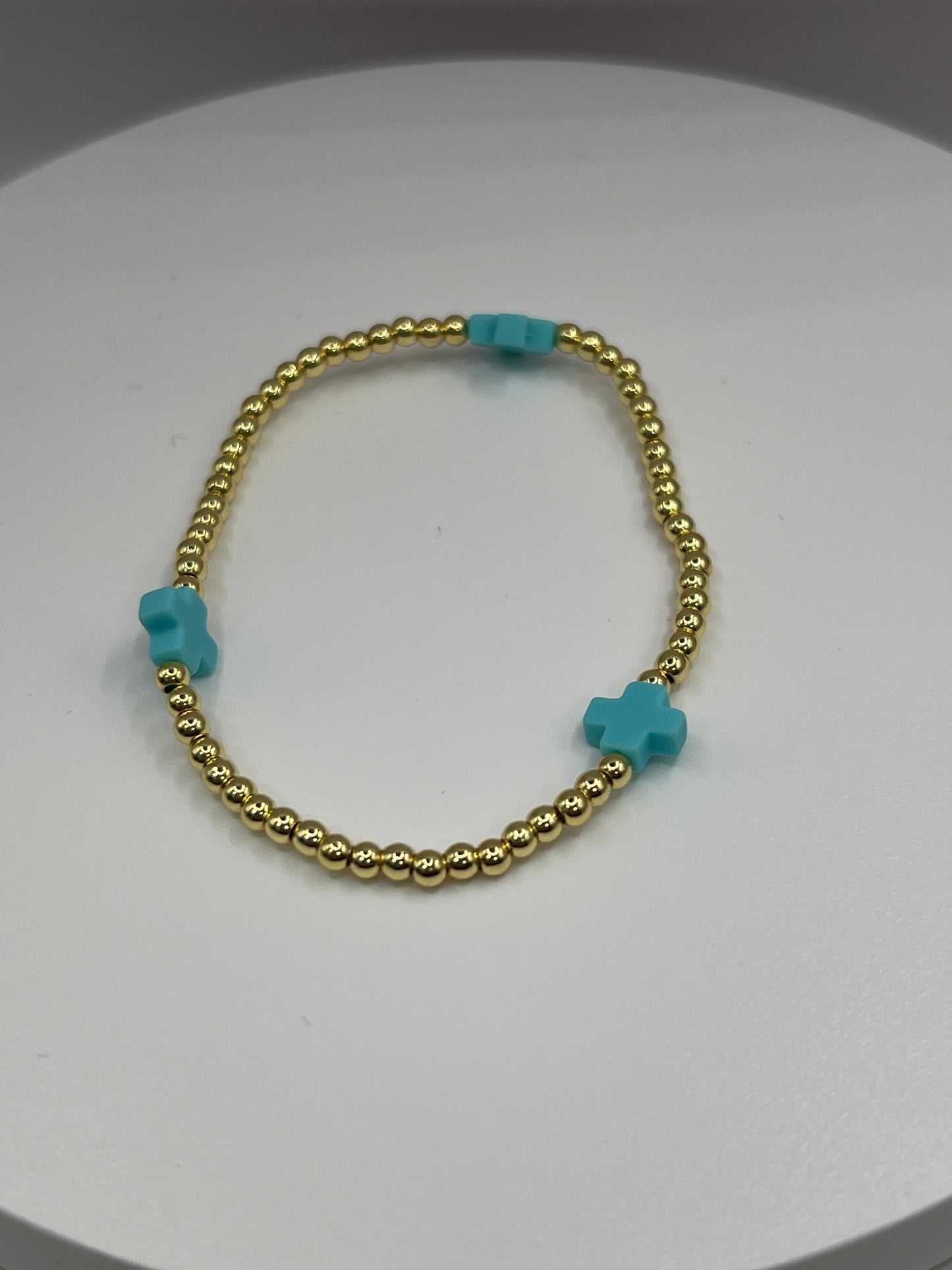 GOLD BEAD BRACELETS
