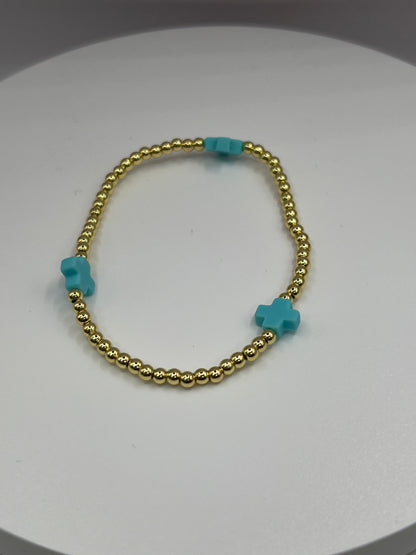 GOLD BEAD BRACELETS