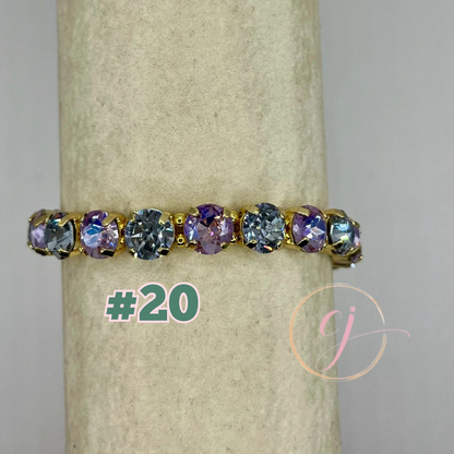 Luxe Crystal Stretchy Bracelet- 23 Colors!!!!