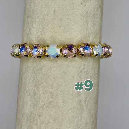 Luxe Crystal Stretchy Bracelet- 12 Colors
