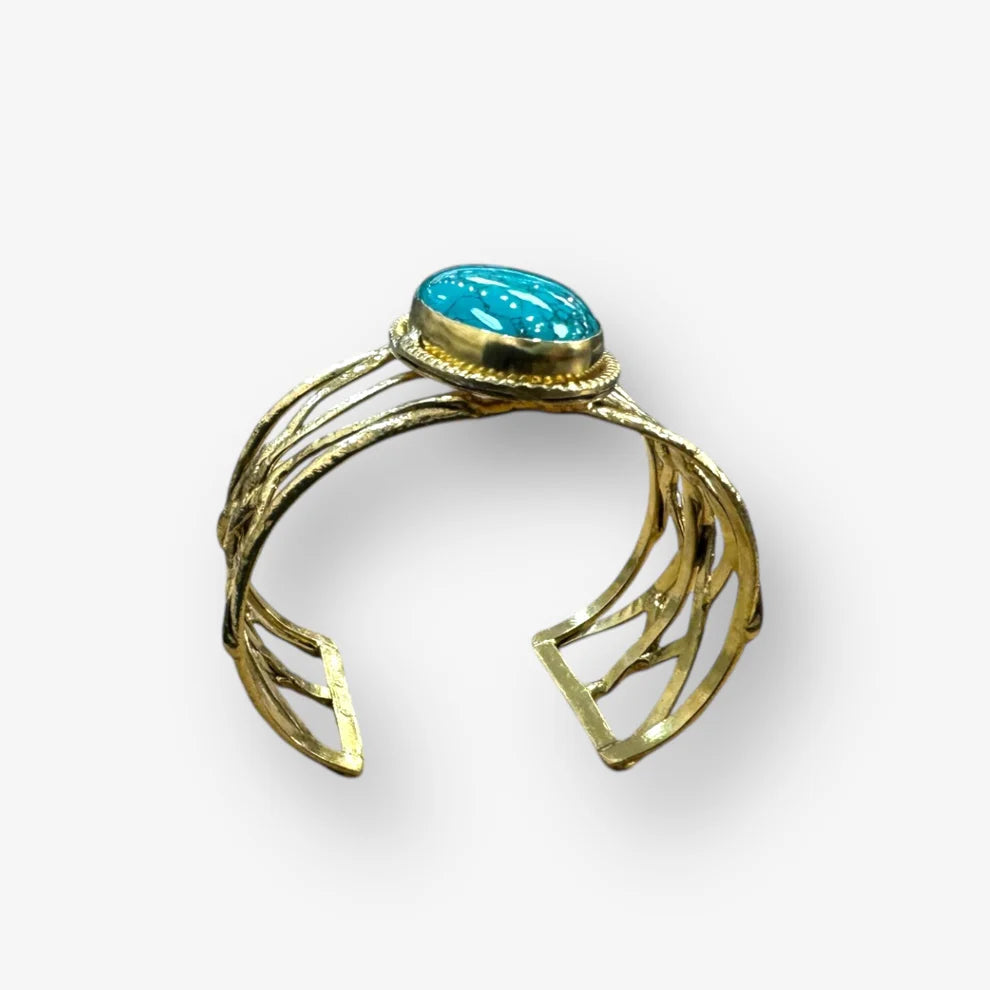 Camille Cuff- Turquoise Stone