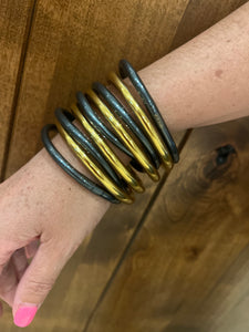 Set of 5 Colored All Weather Bracelets (3 colors!)