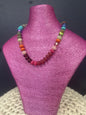 Multi Colored Larger Bead Necklace