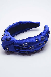 Monochromatic Velvet Stone Knot Headband (4 color!)