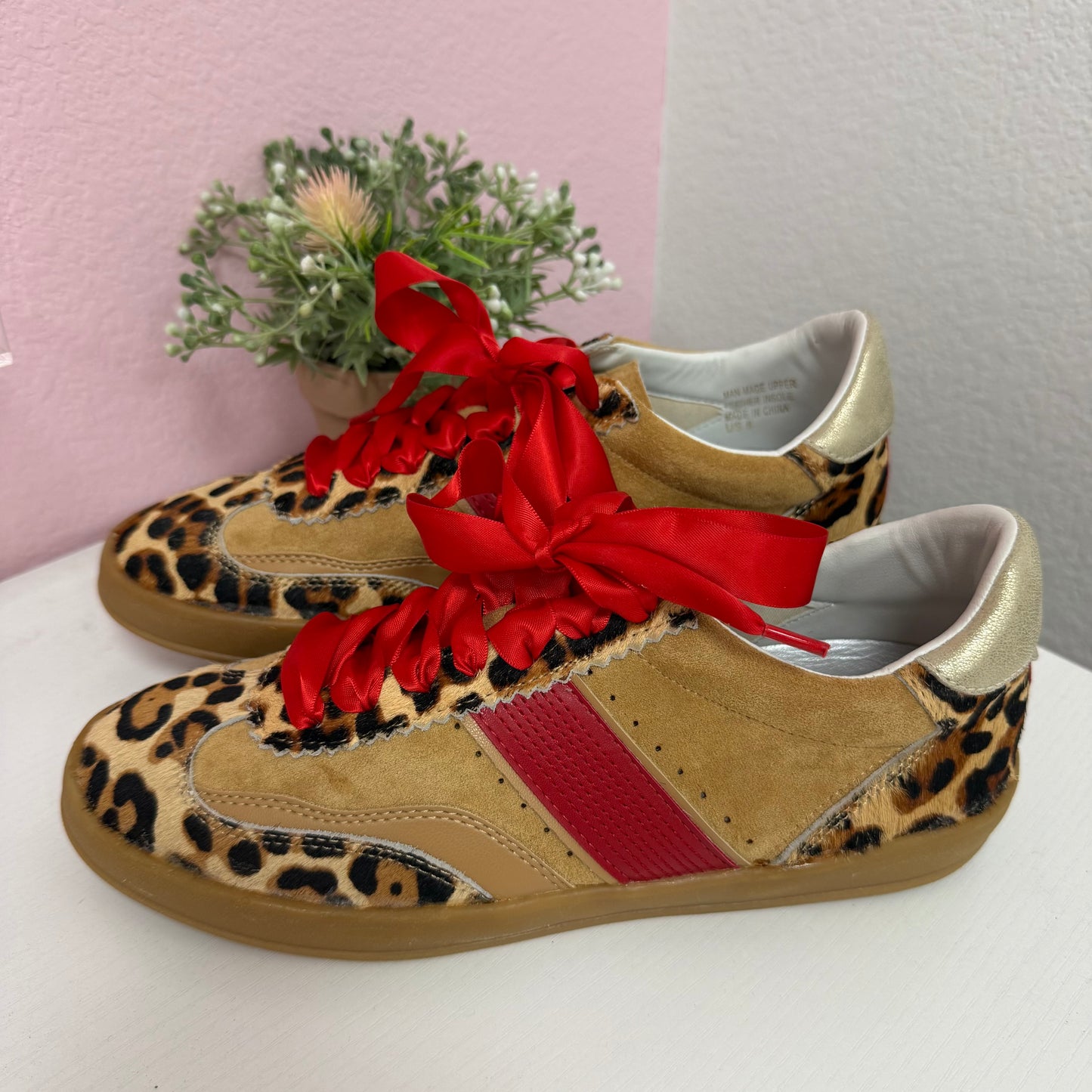 Red Dixie Leopard Shoes