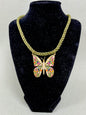 Colorful Butterfly Rope Necklace
