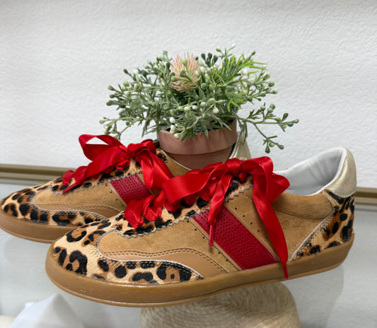 Red Dixie Leopard Shoes
