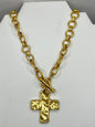 Antique Cross Pendant Necklace