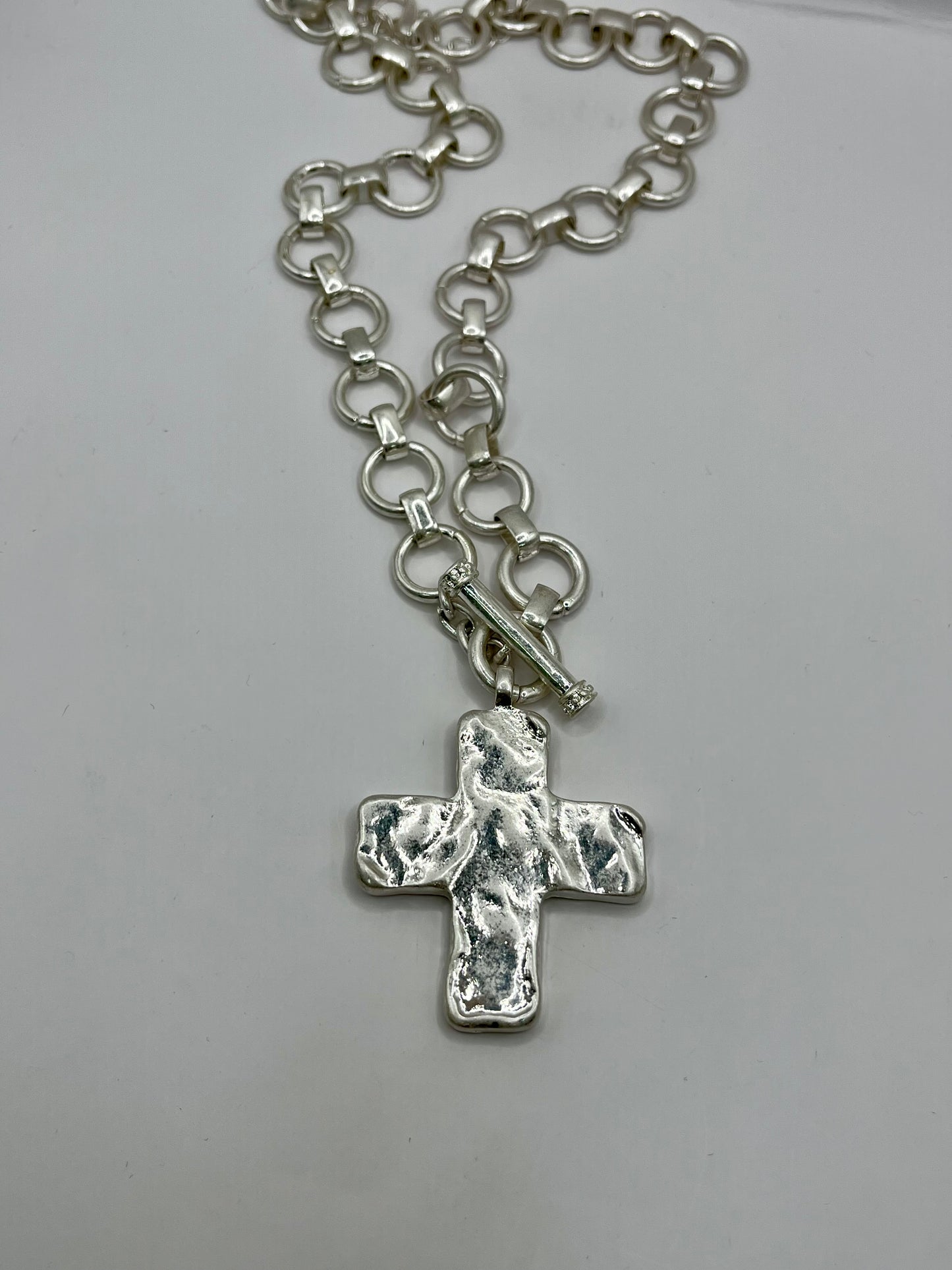 Antique Cross Pendant Necklace