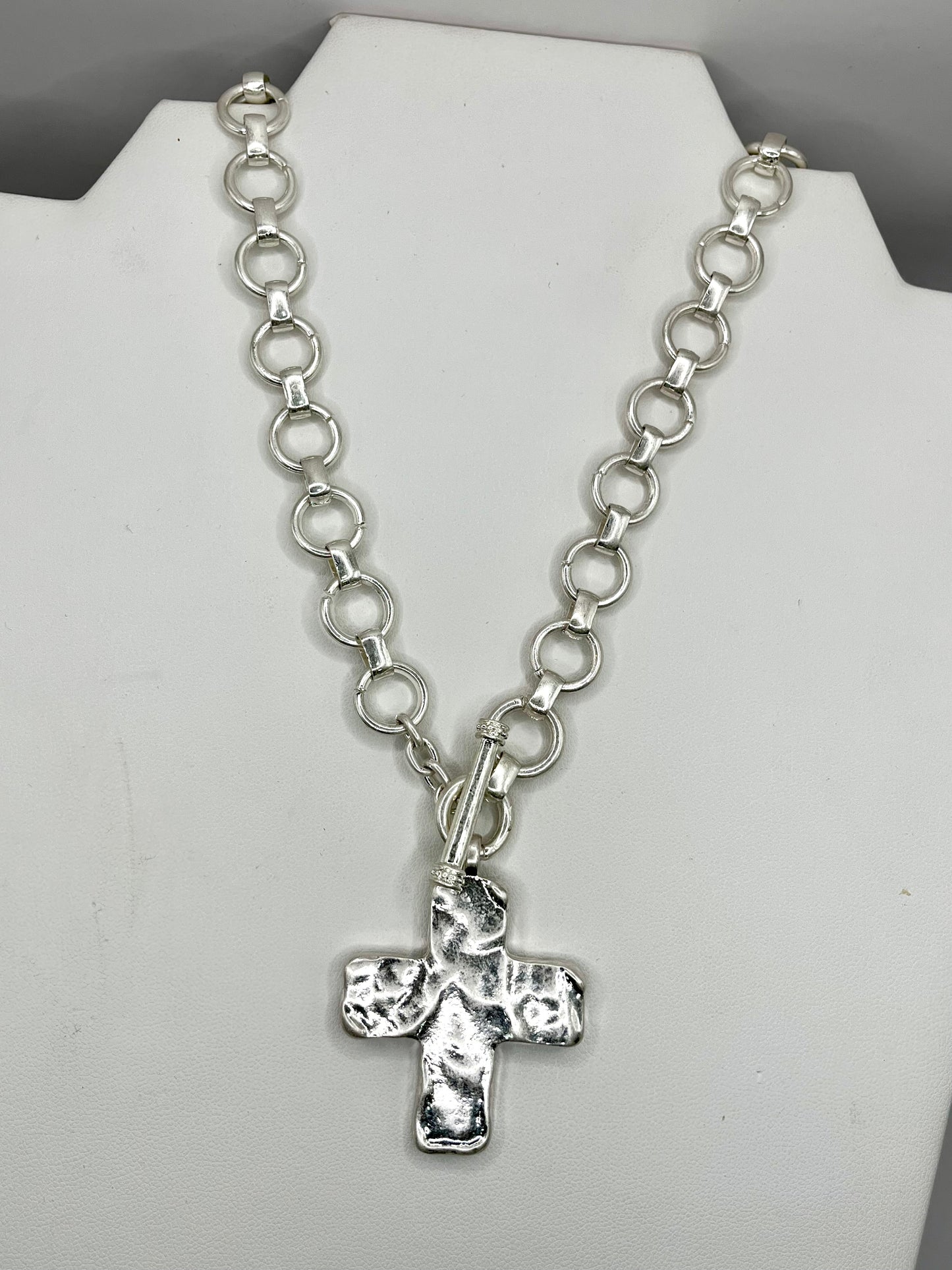 Antique Cross Pendant Necklace