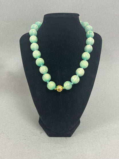 Colored Bead Magnetic Necklace- 6 Colors