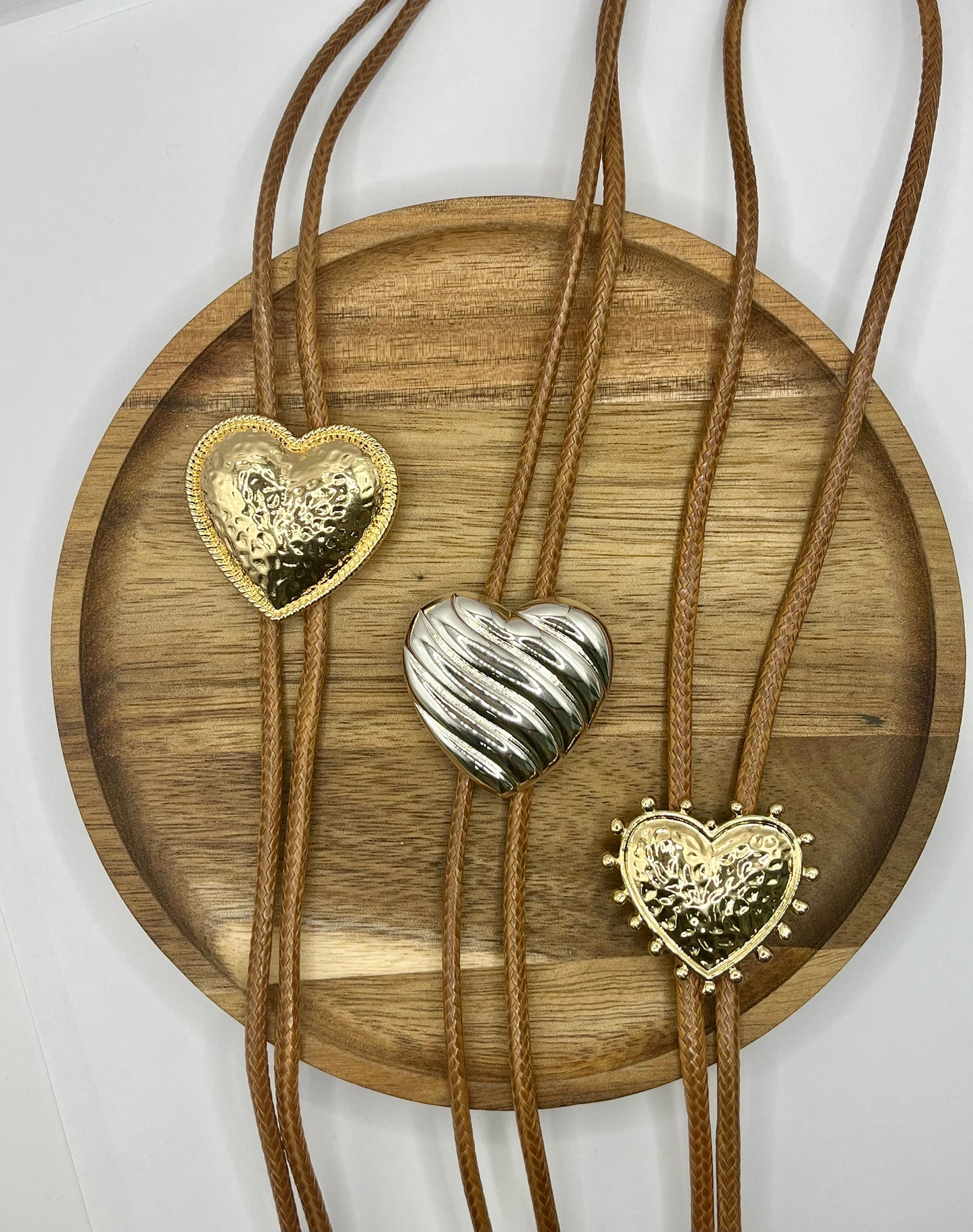 Heart Bolo Necklace | 3 Styles