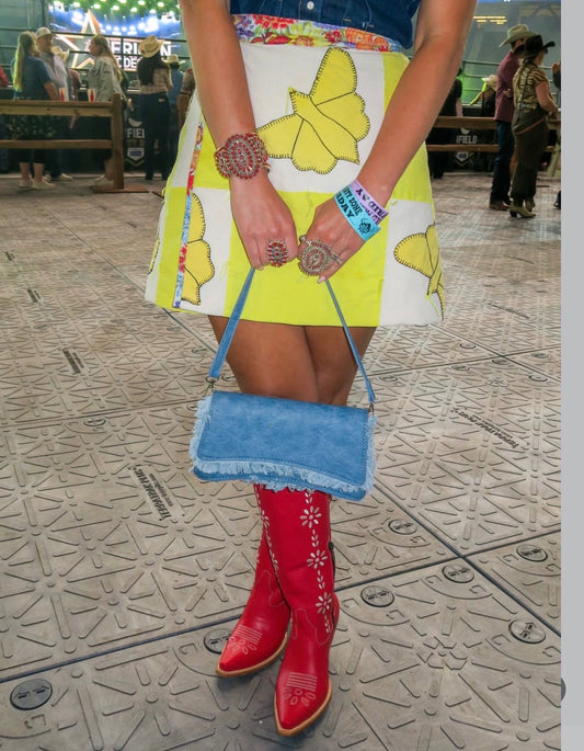 Handmade Quilted Skirt #175