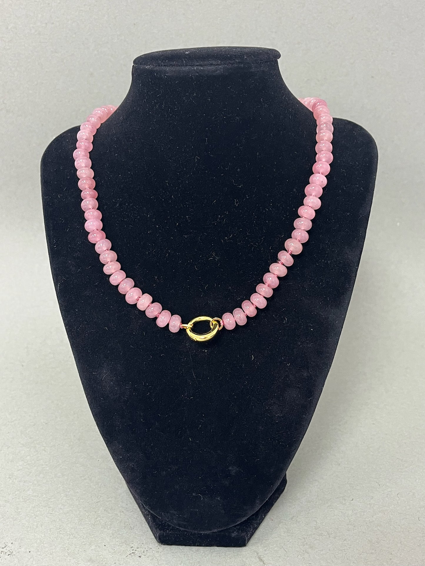 Bead Magnetic Bead Necklace With Removable Heart Charm