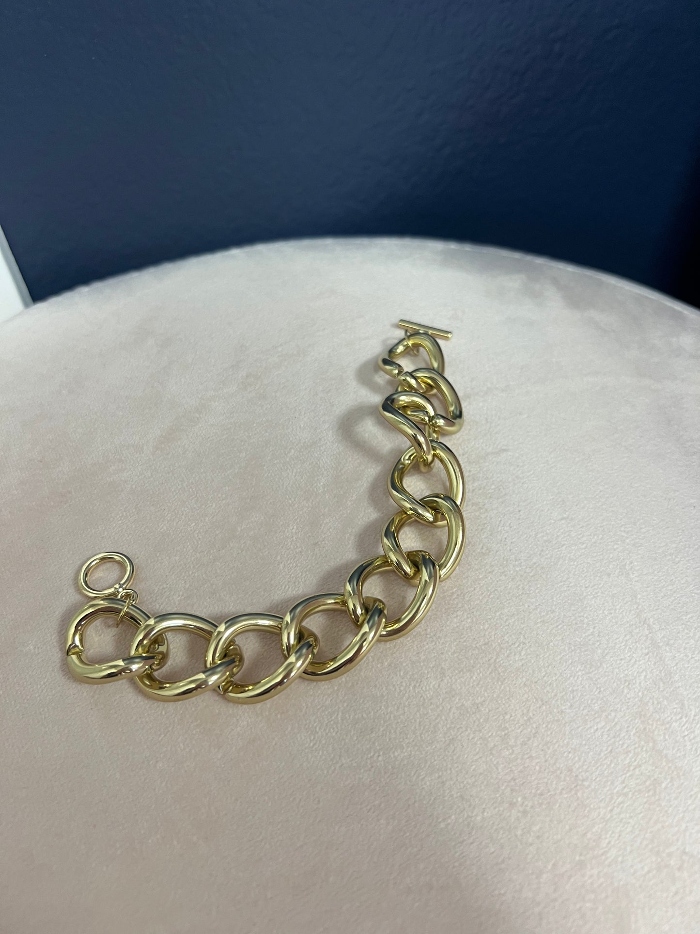 Gold Link Bracelet