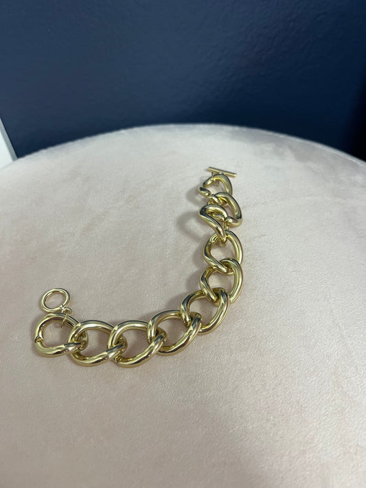 Gold Link Bracelet