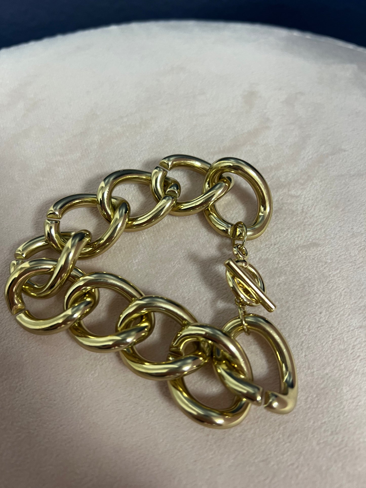 Gold Link Bracelet