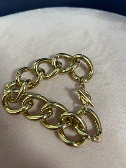 Gold Link Bracelet FS