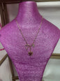 Dainty 3 Heart Charm Necklace FS