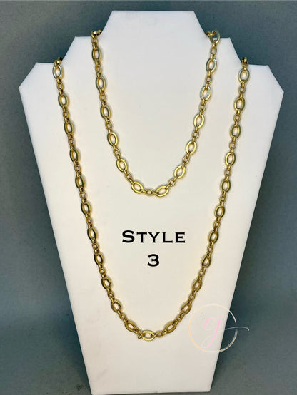 Luxe Antique Magnetic Chains- 5 Styles