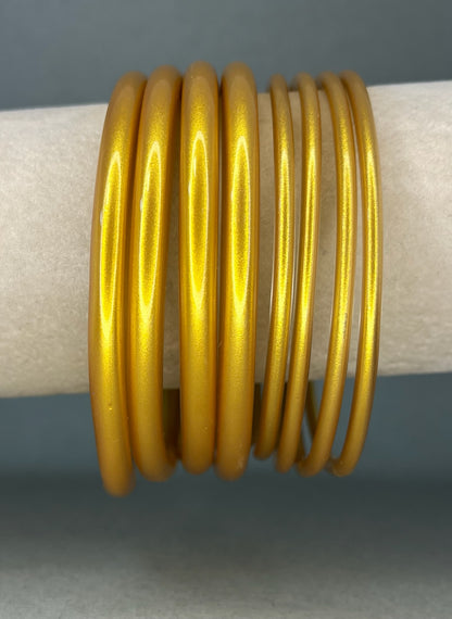 Set of 5 Waterproof Bangle Bracelets (4 options)