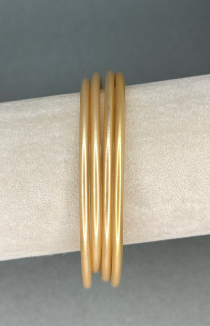 Set of 5 Waterproof Bangle Bracelets (4 options)