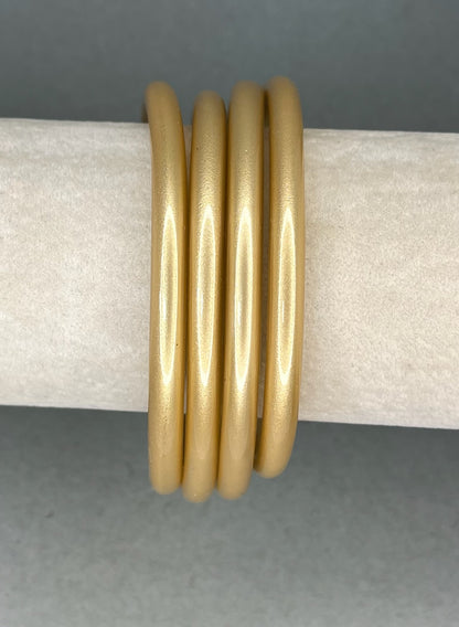 Set of 5 Waterproof Bangle Bracelets (4 options)