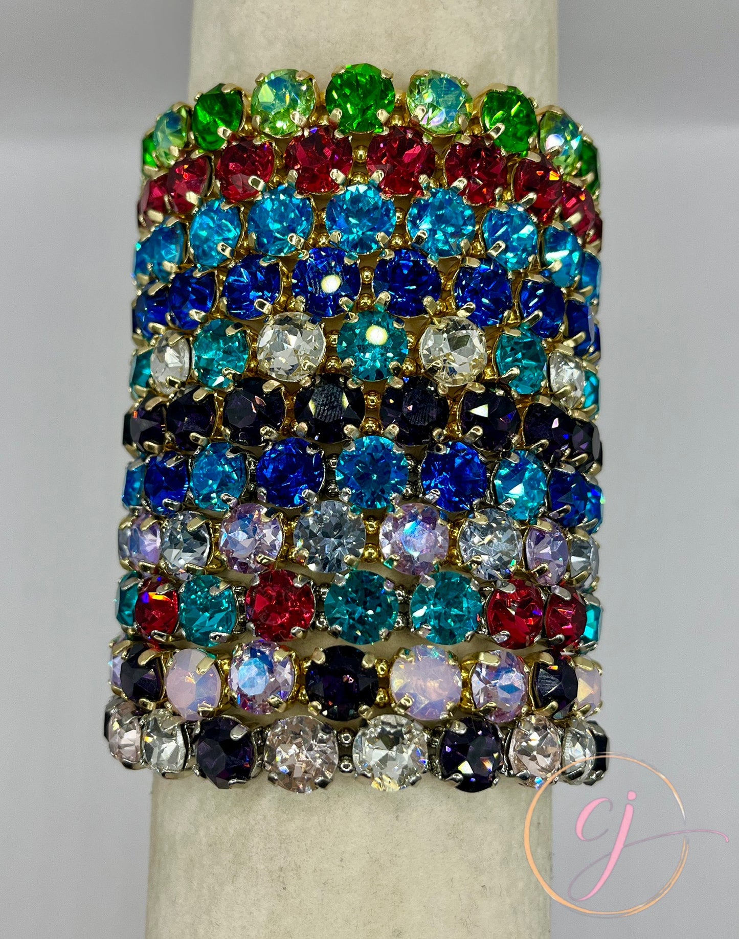 Luxe Crystal Stretchy Bracelet- 23 Colors!!!!